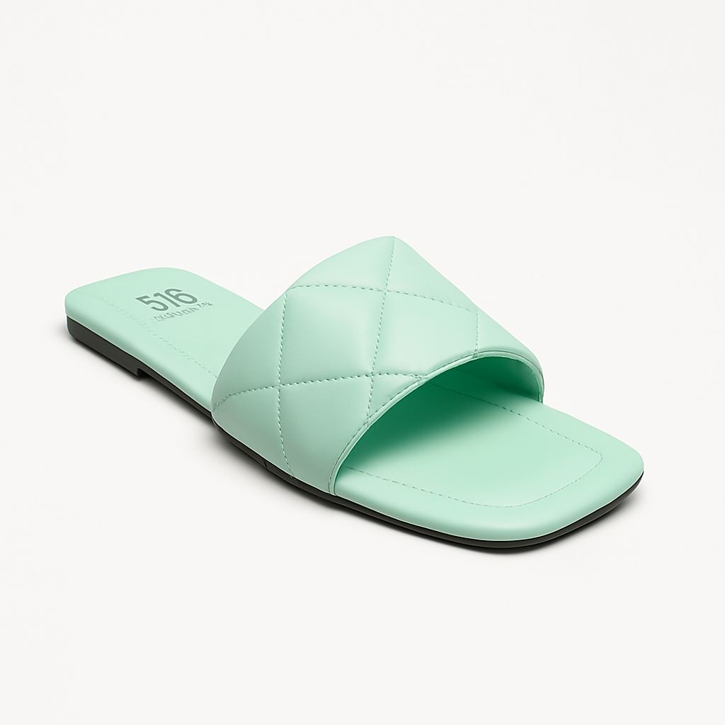 Quilted Comfort Luxe Slides